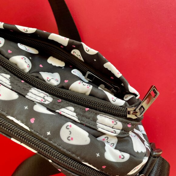 NWOT Em and Sprout Ghost Puffer Crossbody Bag - Picture 2 of 5